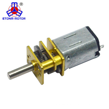 ETONM 12mm 6v mini dc gear motor with m3 m4 screw